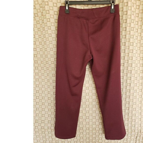 Nike Women's Petite Jogging Lounge Pants Burgundy Small - Picture 3 of 6